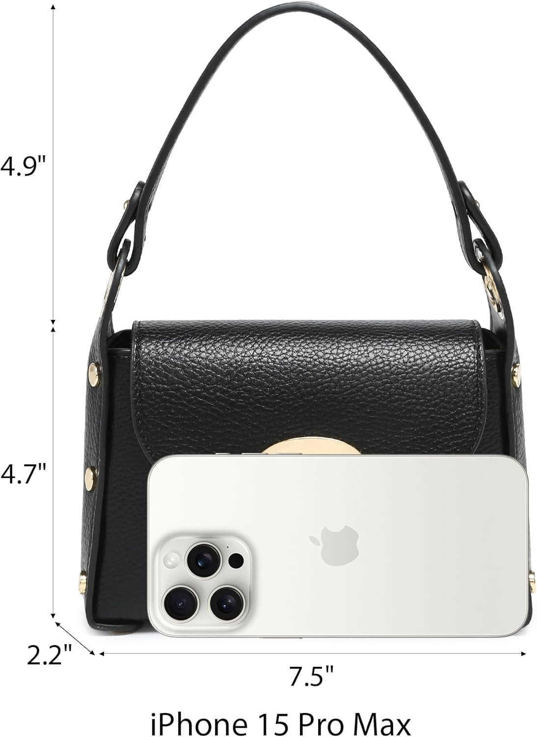 Women Small Crossbody Bag Studded Evening Bags Clutch Purse Mini Satchel Handbag for Wedding Prom Cocktail Party M250912