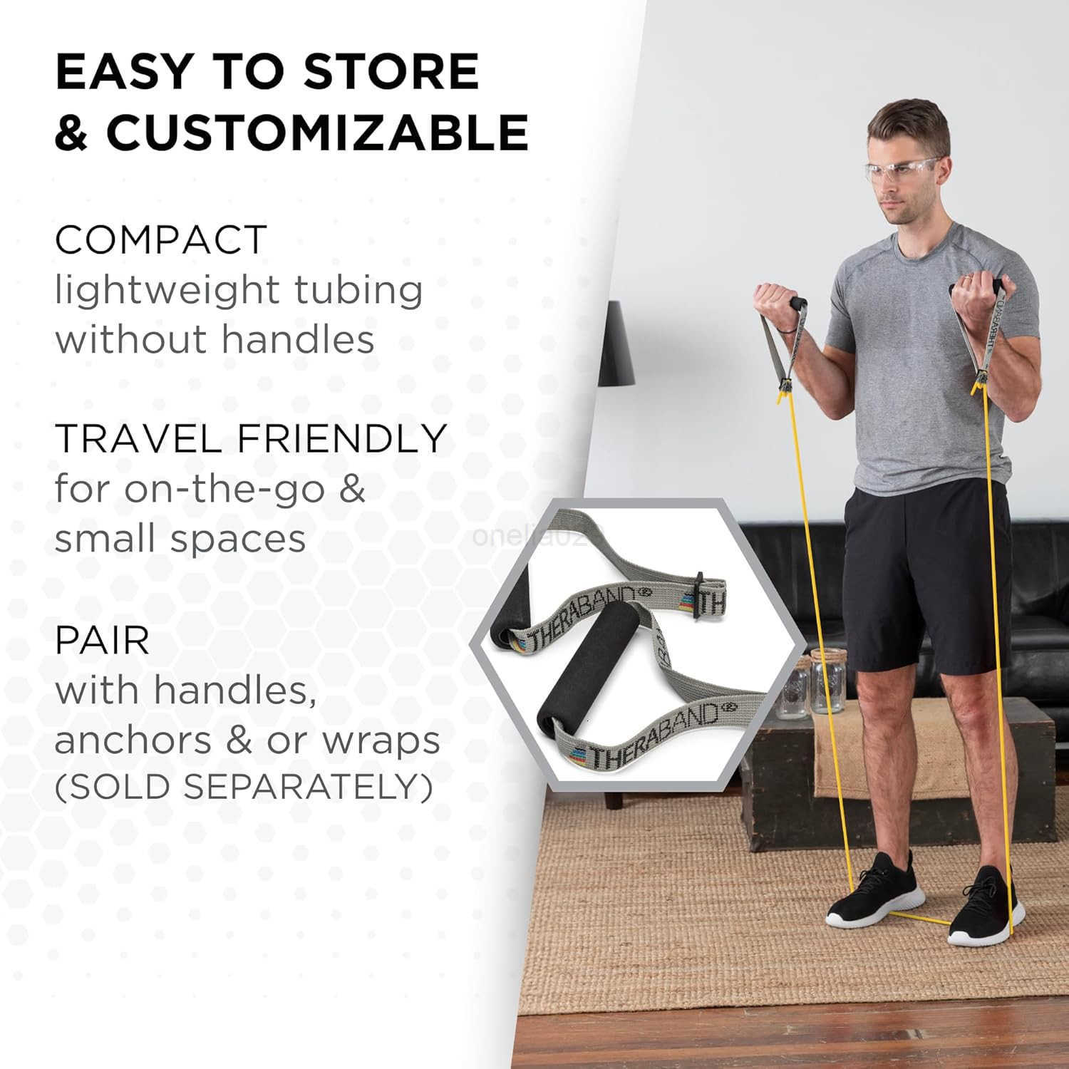 Resistance Tubing Yellow Light Level 1 25 ft Roll Professional Grade for Upper and Lower Body Workouts CuttoLength ColorCoded Resistance Levels W25091