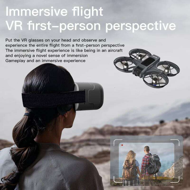 Drones X226 Screen VR Control 4K Professional Camera HD Aerial Photography Dual-Camera Omnidirectional Obstacle Avoidance Drone