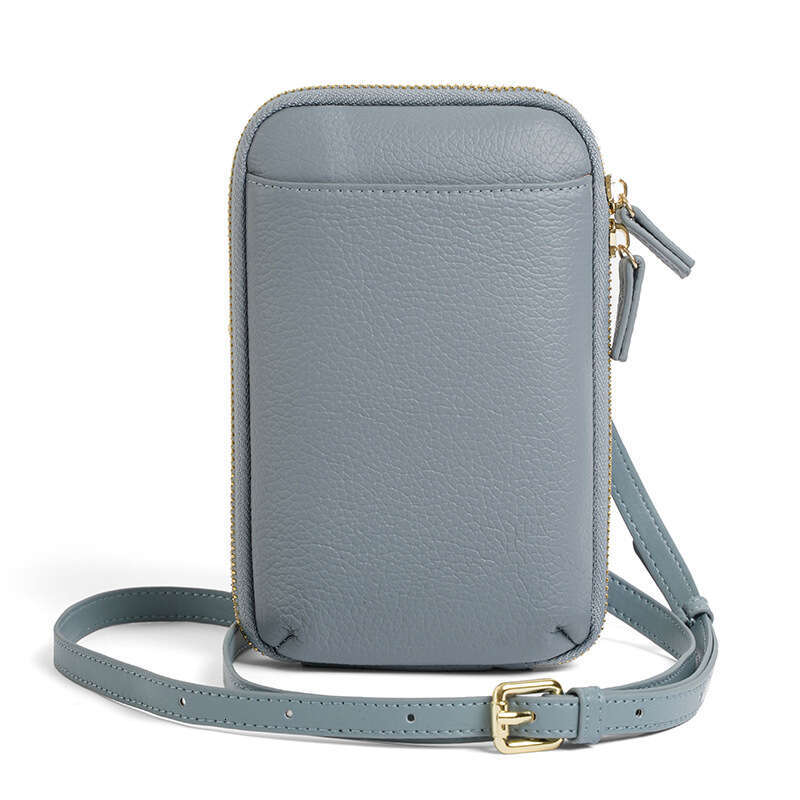 Trendy for Women, Genuine Leather Small Ladies Bag, Top Layer Cowhide Phone Crossbody Bag designer wallet B5