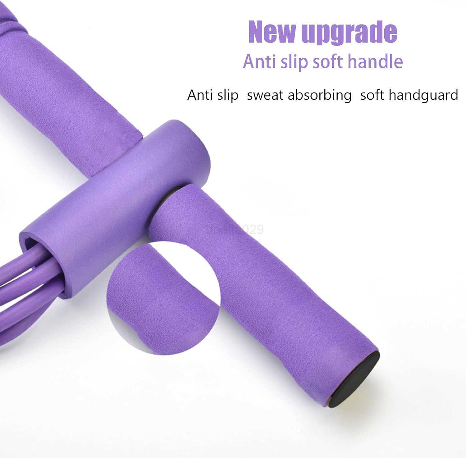 21 Fitness Resistance Bands4 Tube Pedal Ankle PullerPedal Resistance Band with HandleResistance BandsStrength Training Tummy Waist Arm Leg Slimming Ho