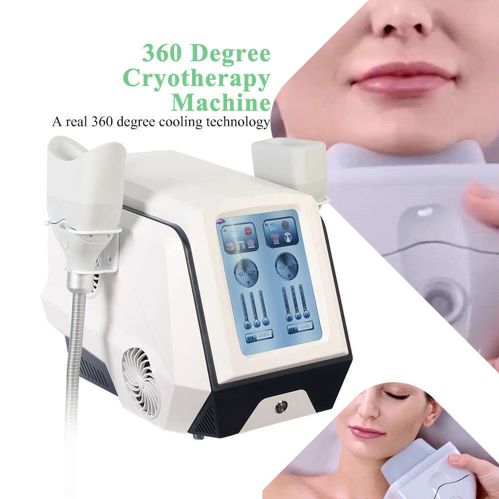 Professional Cold Fat Removal Machine Lipo Cellulite Removal 360 Silicone Vacuum Cryo Body Slimming Machine