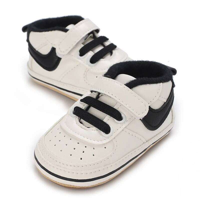 0-18M Fashion Classic Boys Girls' Spring and Autumn Rubber Sole Anti slip Casual Sports Shoes First Walking Shoe