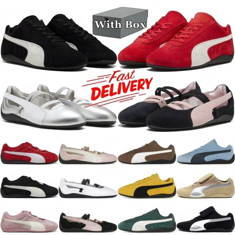 Designer shoes germany women speedcats sneakers running shoes runner sneaker lady ballet slippers men Driving shoes flat suede trainers Bella leather shoes 36-45