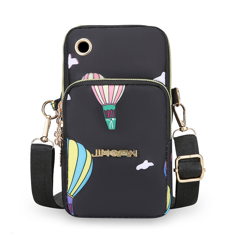 Free Shipping New Women S Crossbody Mini Bag Versatile Oxford Cloth Designer Bag Vertical Clutch Coin Luxury Bag Purse