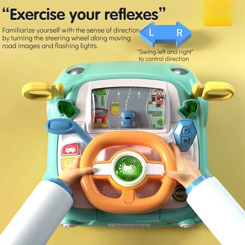 Light Music Simulation Toy for Music Electric Steering Wheel C250912