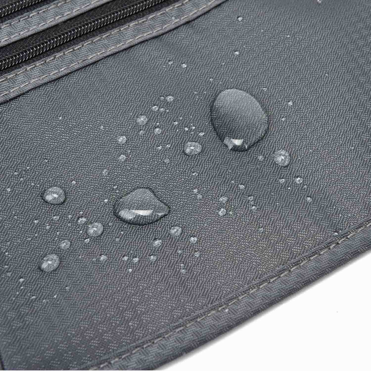 Money Belt Passport Holder Secure Hidden Travel Wallet with RFID Blocking Undercover Fanny Pack BeigeW250912