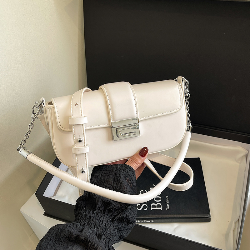 TB BHULAMTE Designer Bag 2025 Korean Fashion Women's Bag High-end Underarm Bag Versatile Single Shoulder Crossbody Chain Small Luxury Bag Square 