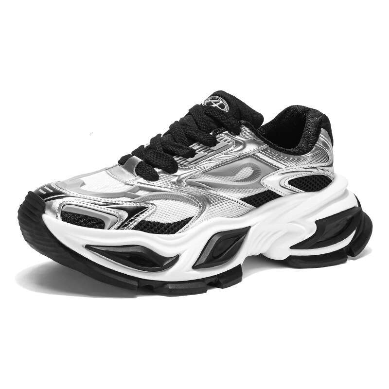 Light Luxury Designer Style 2025 Summer Mesh Breathable Sneakers Outdoor Dad Student Trendy Vintage Work Shoes