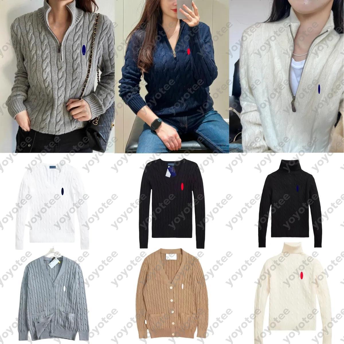 Designer Sweater Women Cardigan Polo Sweater Designer Cardigan Blend Cotton Fabric Sweaters Autumn Winter Wholesale Price Cardigan Classic Button-Up Design