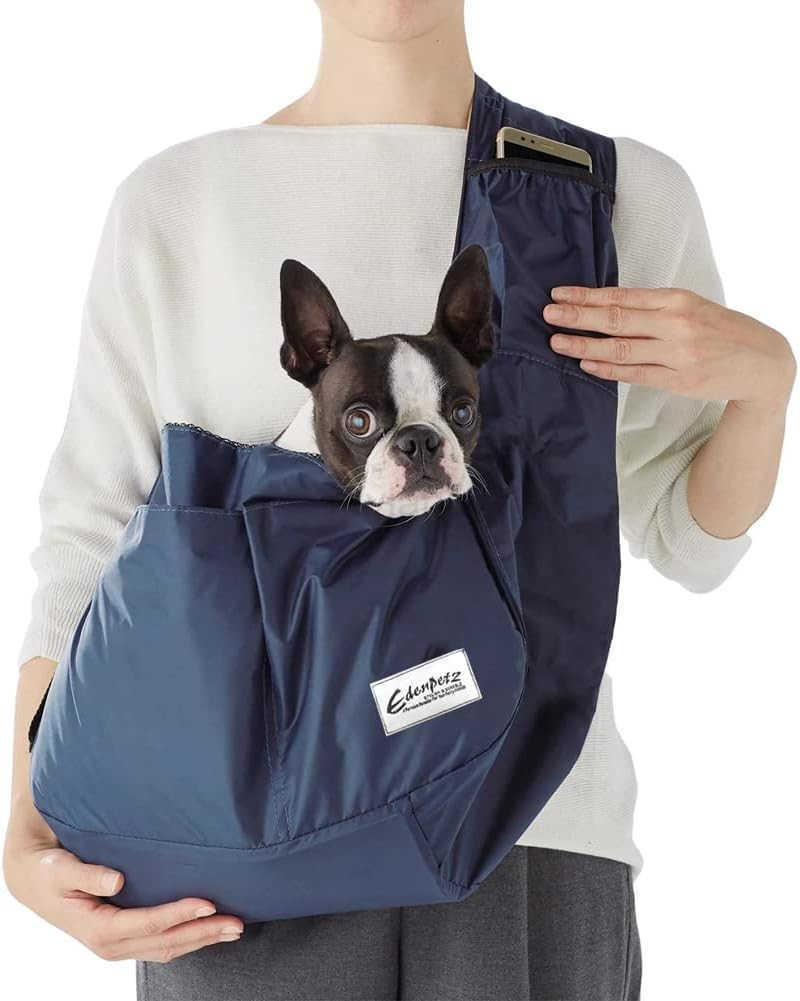 Comfort Light Slings Travel Shoulder BagPet Dog Cat Carrier for Small AnimalsBlueW250912