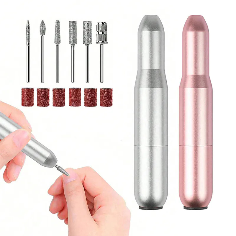 Professional Electric Nail Drill Machine Set Portable Manicure Mill Equipment Removing Dead Skin For Home Salon Nail Care