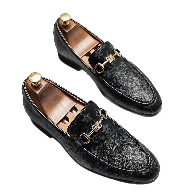 Free shipping Fashionable shoes sports casual shoes thick soled single shoes men's retro outdoor leather shoes trendy slip on shoes lazy shoes