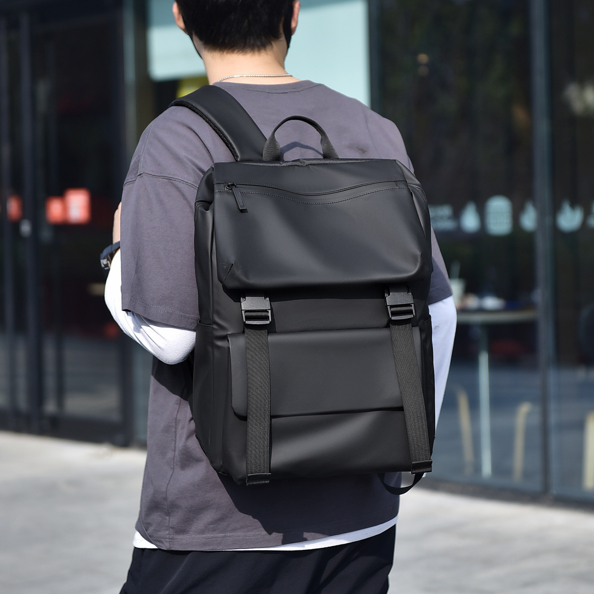 Designer Bag Daily Commuting Business Laptop Free Shipping Backpack For Men New Large Luxury Bag Capacity Waterproof Casual Travel Backpack Men S Back