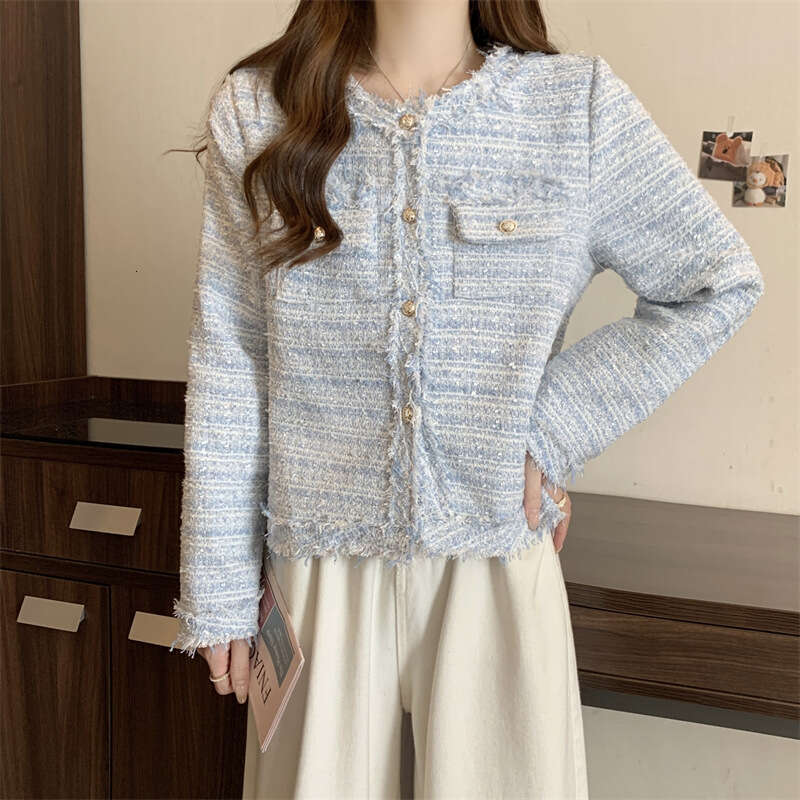 DHEssentials Chanel Style French Short Coat Women, Designed for Autumn, New Elegant Socialite High-end Temperament Top