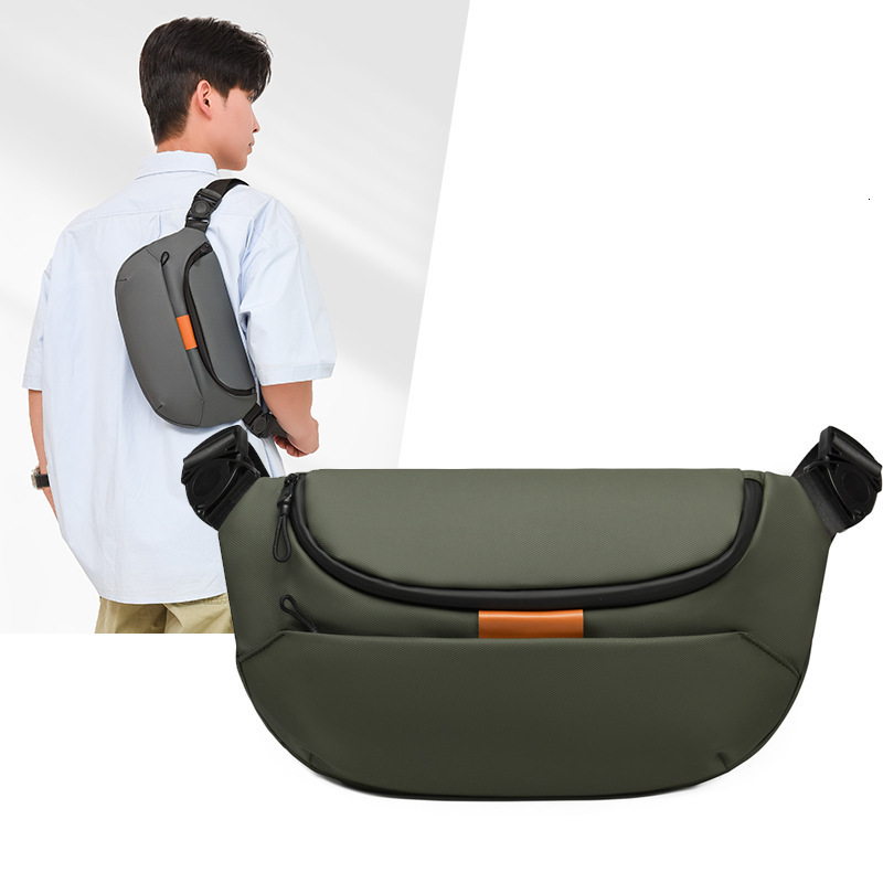 New Multifunctional Chest Luxury Bag Bag For Men Designer Bag Outdoor Casual Sports Crossbody Bag Cycling Free Shipping Bag Fashionable Functional Bag