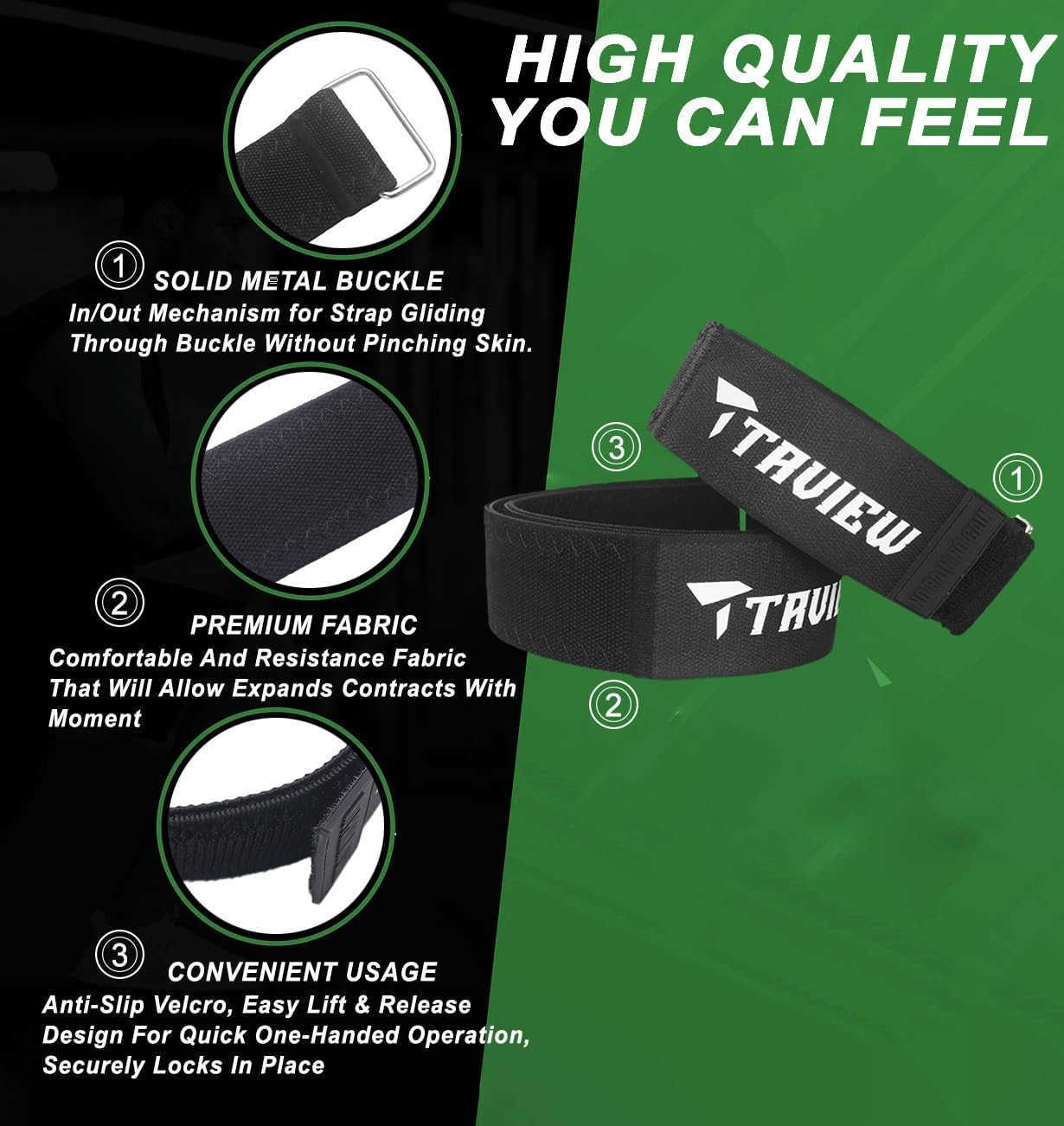 Bands for Women Glutes Hip Building Blood Flow Restriction Bands BFR Bundle Booty Bands Best Fabric Resistance Bands for Exercising Your Butt Squat Th