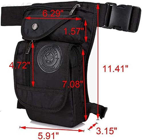 Waist Pack Drop Leg Bag for Men Women Belt Bumbag MultiPurpose Motorcycle leg bag Outdoor Travel Hip Bag Hiking Climbing Thigh BagW250912