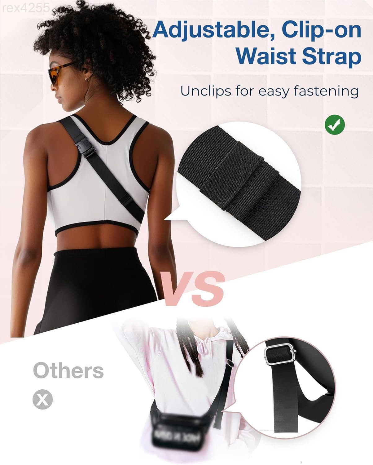 Fanny Packs for Women Small Belt Bag with Adjustable Strap Waist Pack for Running Workout Traveling Hiking BlackW250912