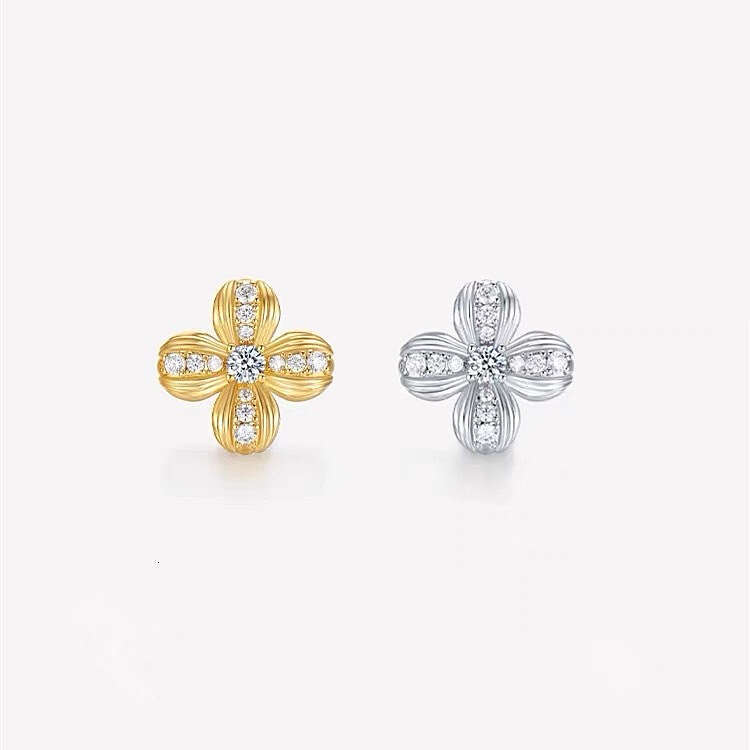 2025 Brilliant Petal Earrings for Women, Light High-End Earrings, Exquisite Ear Jewelry