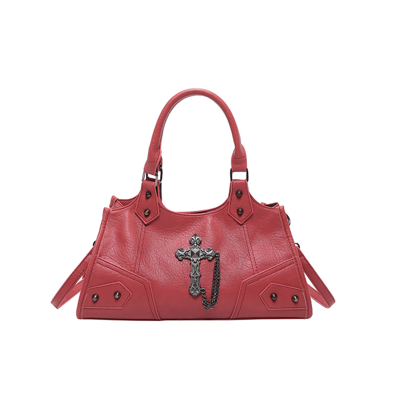 Hot tote bag new Women's Spring Retro and Stylish Motorcycle bag Armpit Trendy Versatile Commuting Shoulder Bag for Women