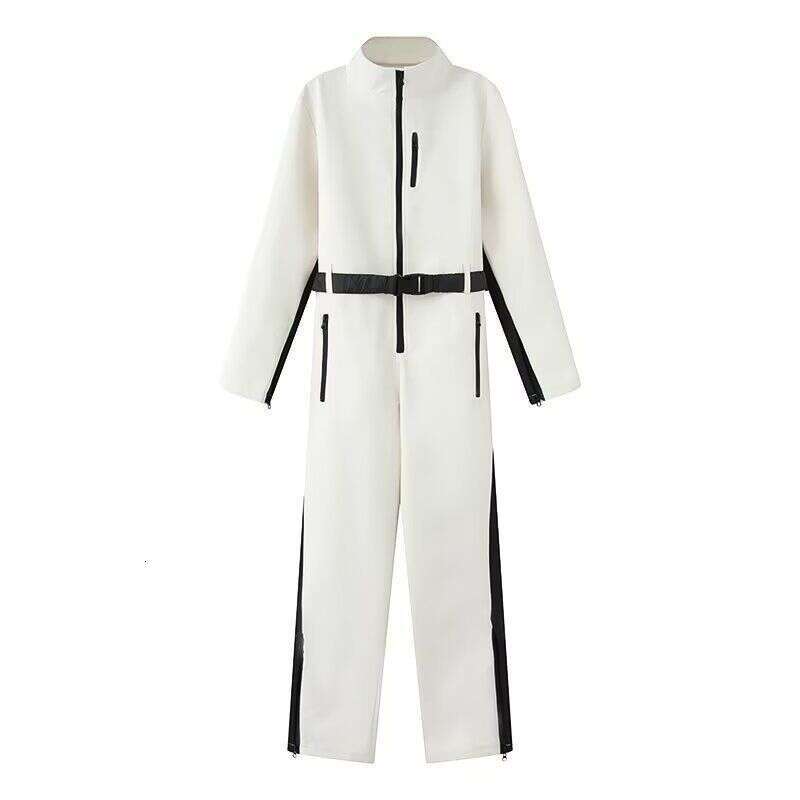 2025 Women Waterproof Windproof Skiing Suit Fashion Female Elegant Skateboard Jumpsuit Winter Ski Jumpsuits for Women Snow Suit