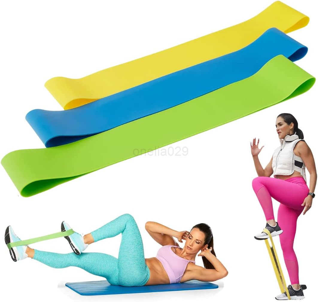 Resistance Bands for Booty and Thigh Workouts Unisex Strength Workout Exercise Loops for Women Men Light Medium Heavy Resistance LEvels 12 Inch 3 Pack