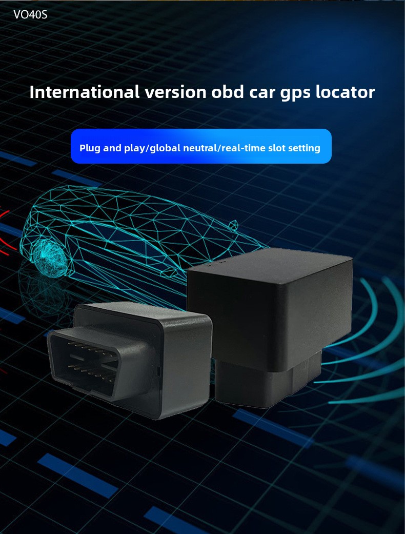 Global pass 4G + 2G Beidou locator international version car OBD locator GPS tracker car anti-theft device