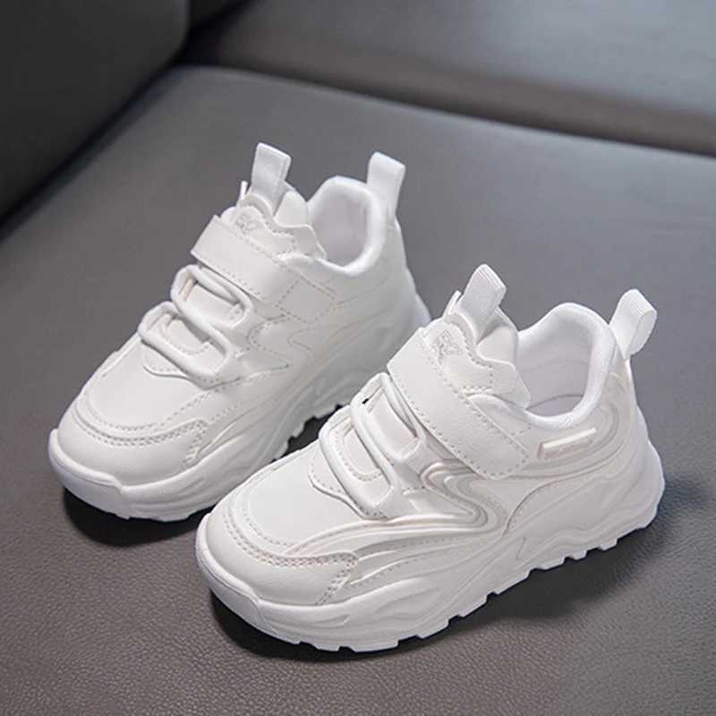 Children Sneaker Autumn Girls Sports Shoes PU Leather Platform Kids Shoes 4 To 12 Years School Casual Girls Sneaker Y250912