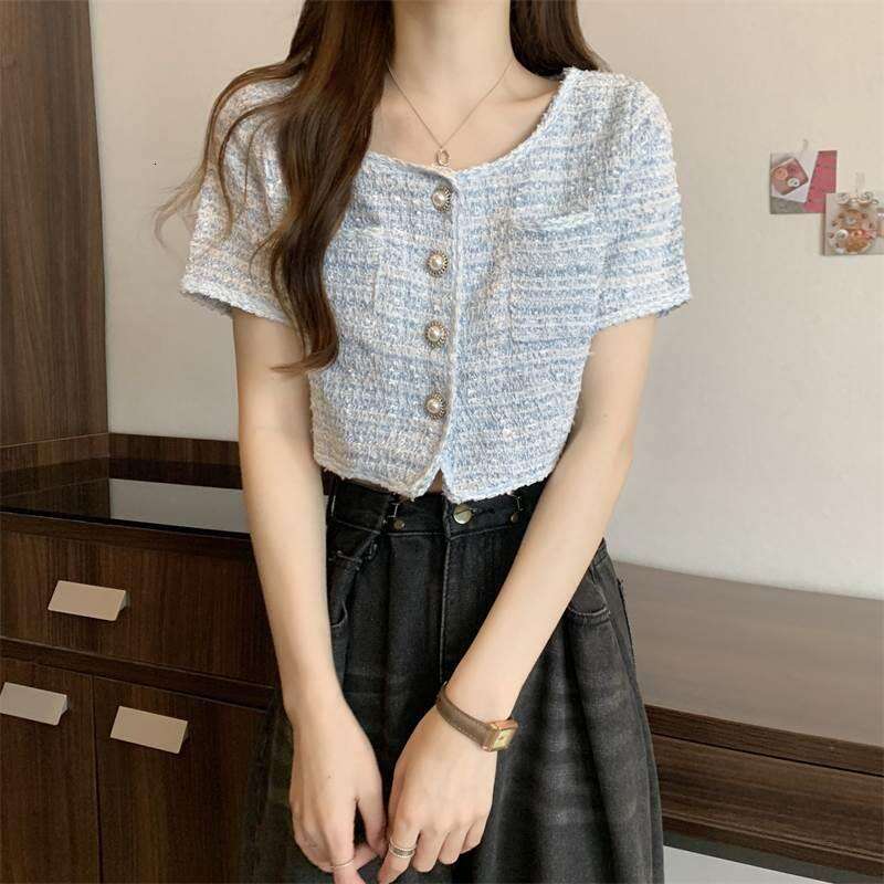 DHEssentials 2025 Summer Super Beautiful Little Chanel Style Jacket for Women, New High-end Cardigan, Versatile and Stylish Short Top