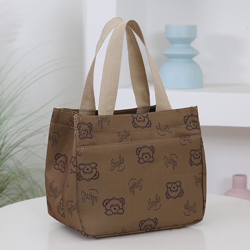 New Large Capacity Handbag For Men Free Shipping And Women Fashion Corduroy Mommy Outing Student Designer Bag Lunch Bag Simple Work Luxury Bag Cloth B