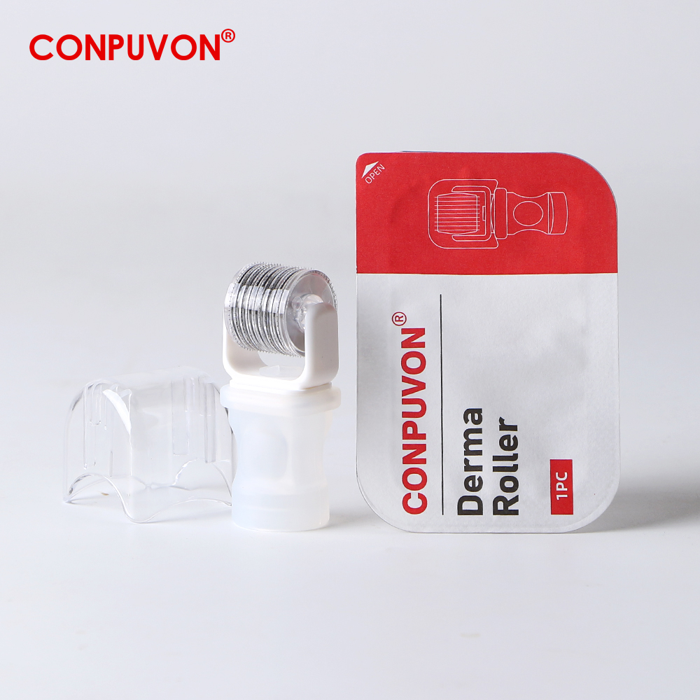 Skin Treatment Kit by Conpuvon Featuring Roll-on Needle Therapy & Serum Delivery System