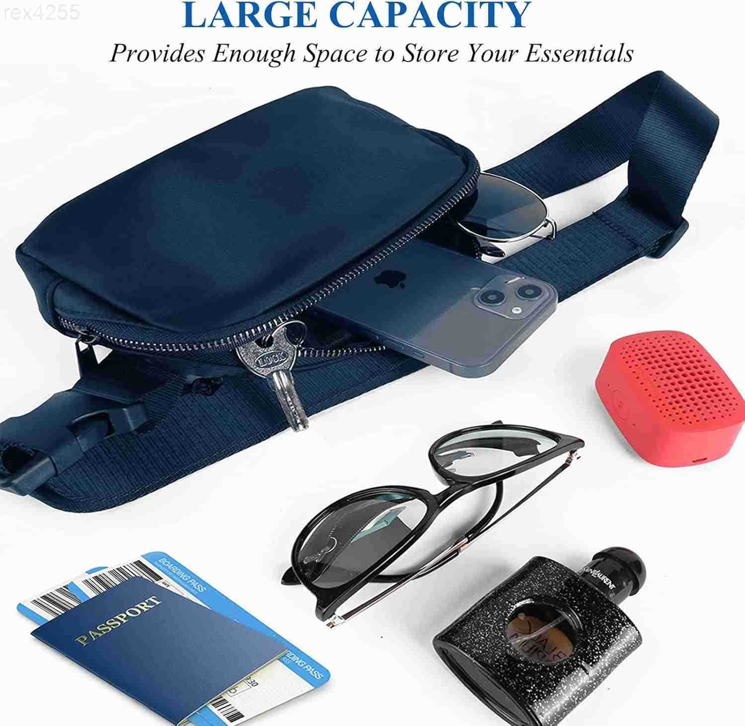 Fanny Pack for Women MenFashion Crossbody Bag Mini Belt Bag with Adjustable Strap and 118in Extension Belt Waterproof Waist Bag for Outdoor Running Hi