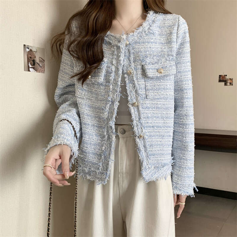 DHEssentials Chanel Style French Short Coat Women, Designed for Autumn, New Elegant Socialite High-end Temperament Top