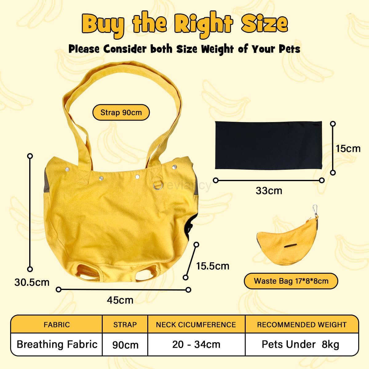 Pet Carrier Tote Bag Yellow Canvas with Dog Design Large Capacity Shoulder Bag with Accessory PouchW250912