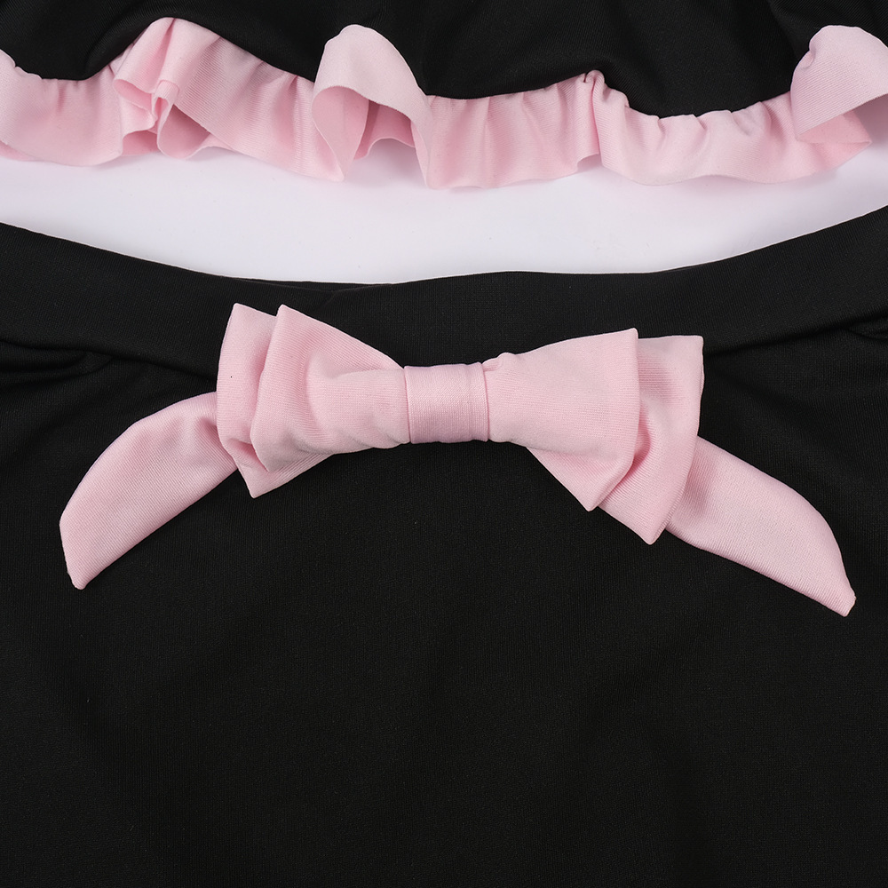 Women's Swimsuit New Summer Two-Piece Skirt Style Student Pure Desire High-End Small Petite Slimming Swimwear