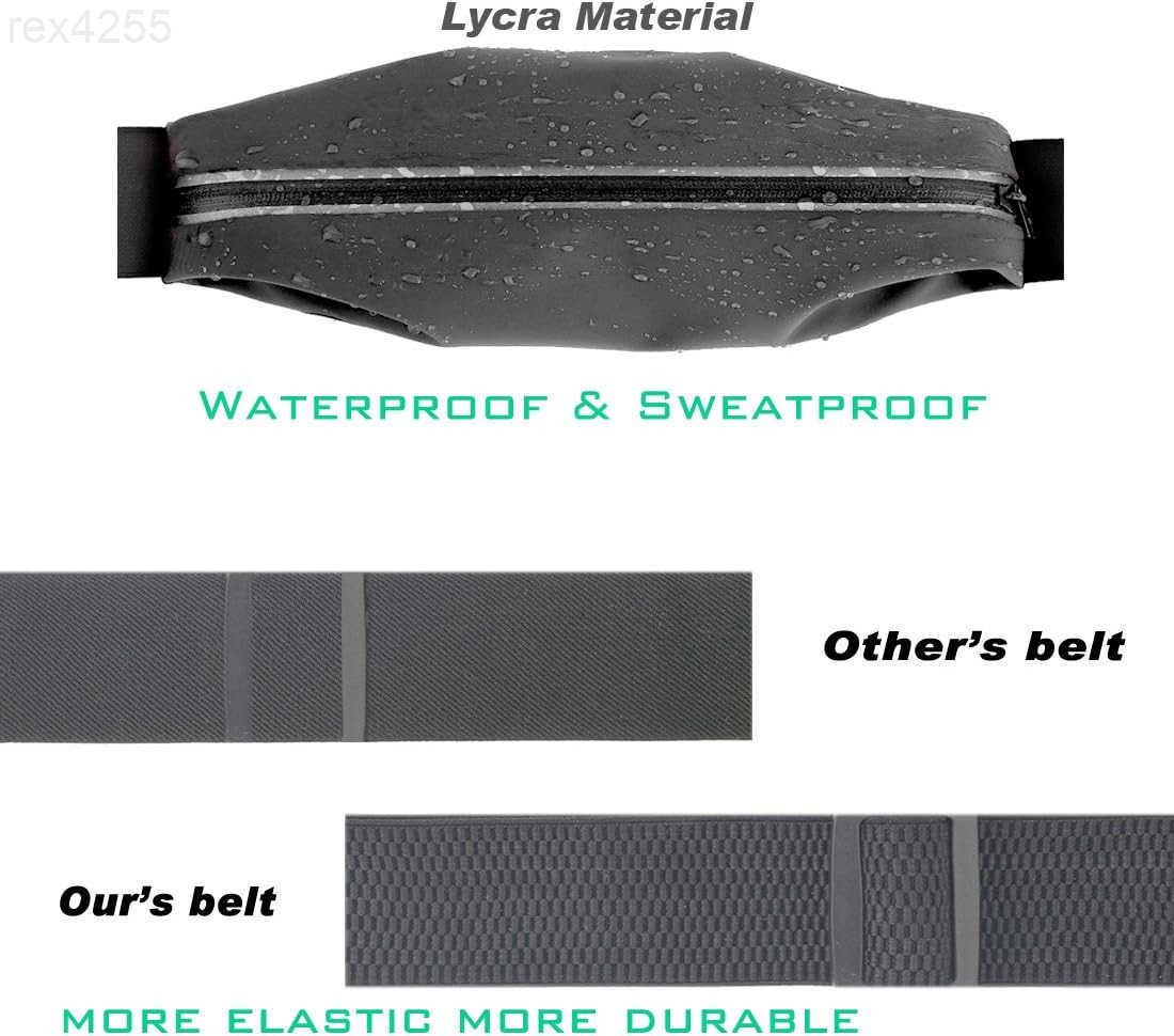 Fanny Pack Running Belt Waist Phone HolderBag Women Men for iPhone 15 14 13 12 11 pro MaxXs MaxXRX876s Plus 6SE for Galaxy SANote Gym Workout Fitness 