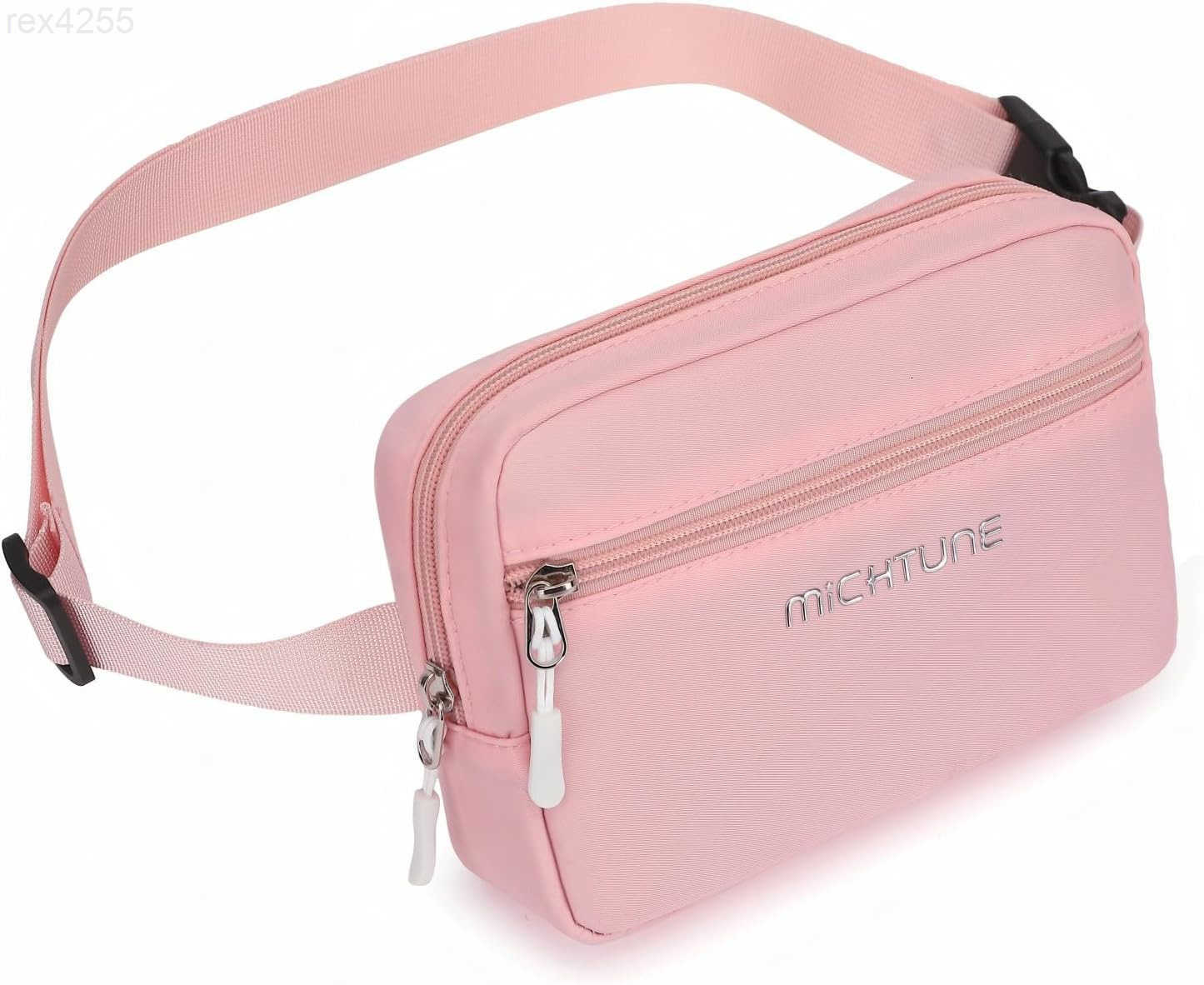 Bag Nylon Cross Body Fanny Pack for Women MenWaterproof Fashion Waist PacksCrossbody Bags with Adjustable Strap BlackW250912