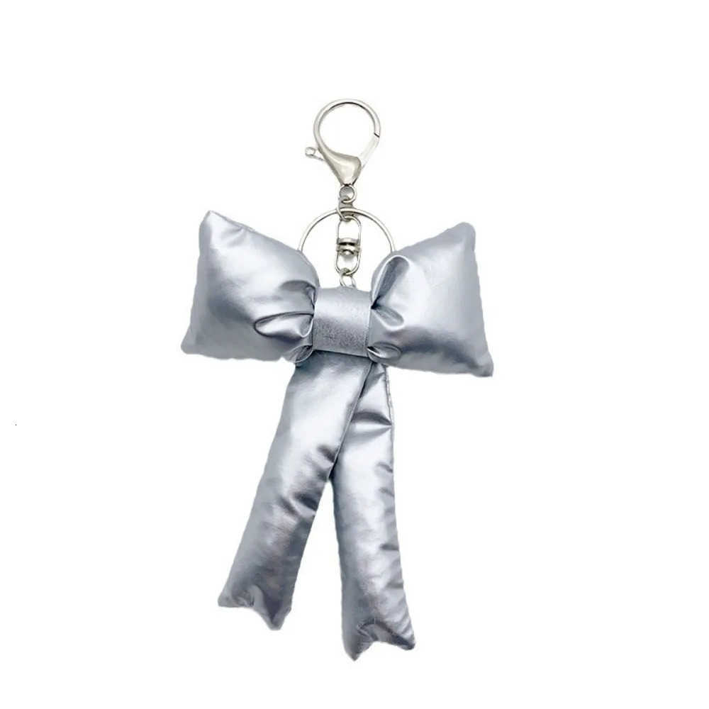 Korea Fashion Big Bow Keychain Cotton Filling Bowknot Key Chains for Women Y2K Bag Pendant Girlfriend Kpop Jewelry Gifts M250912