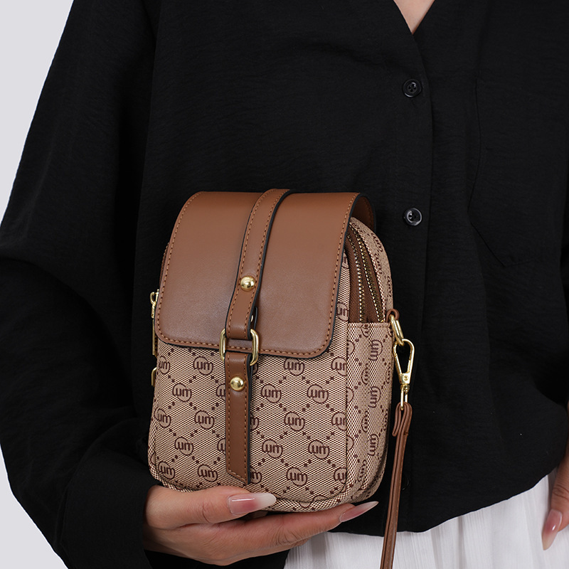 Phone Bag For Designer Bag Women Luxury Bag New Small Bag High End Fashion Printed Crossbody Bag Large Capacity Free Shipping Multi Compartment Women 