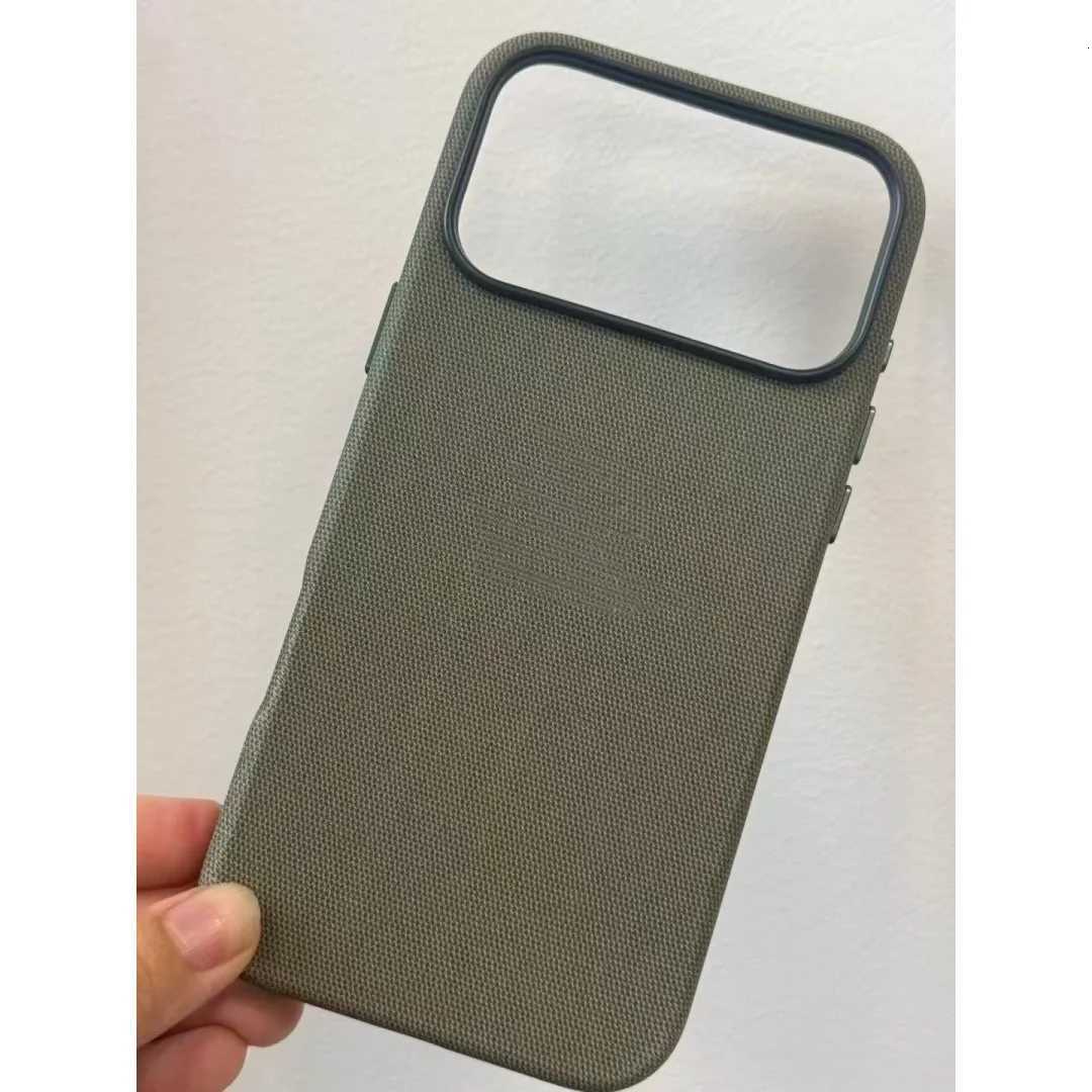 Magnetic An TechWoven Case For iPhone 17 Pro Max 17pro 17 Air Cases Wireless Charging With Box H250912