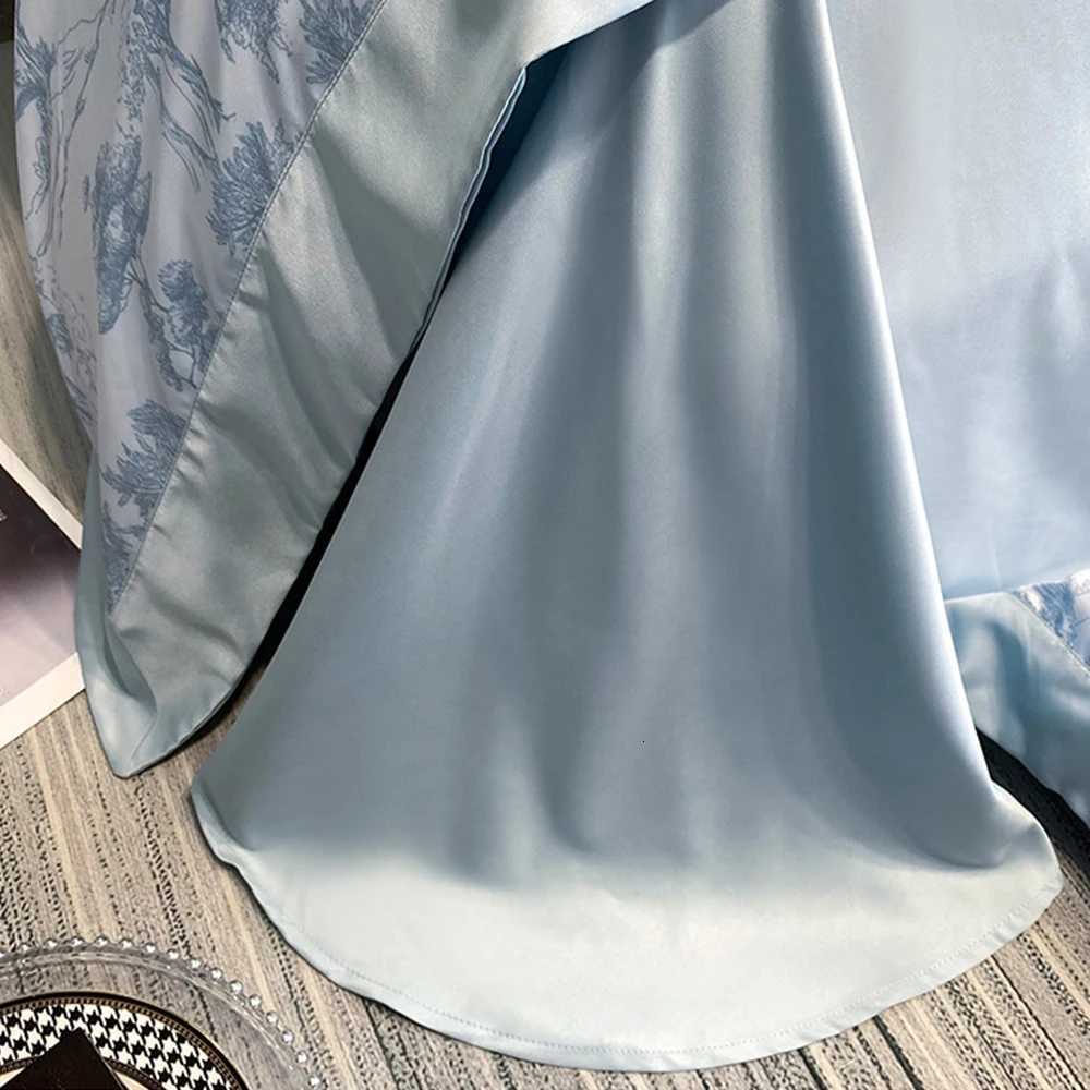 Luxury Home Textile Bedding Set Summer Quilt Cover Duvet Cover Flat Bed Sheet Pillowcases Comforter Bed Linens Queen King X250912
