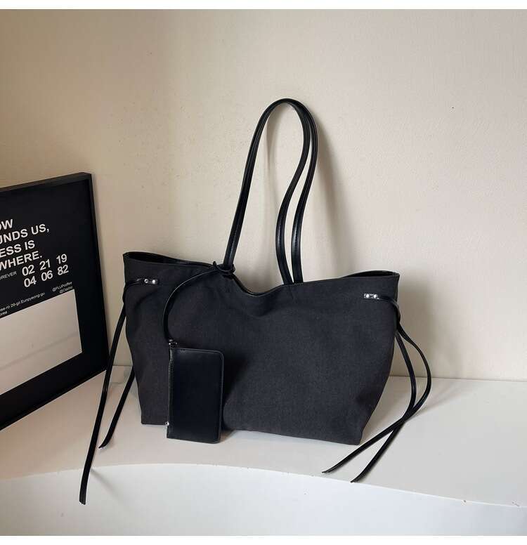 2025 New Unisex Fashion Casual Patchwork Canvas Bag Commuting Large Capacity Designer Bags Shoulder Handbag