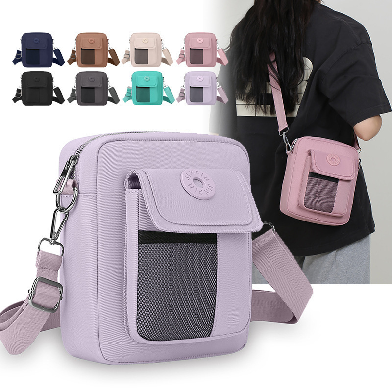 Phone Bag Luxury Bag For Women Crossbody Free Shipping Mini Designer Bag Bag Coin Purse Key Holder Phone Pouch Canvas Summer Walking Backpack