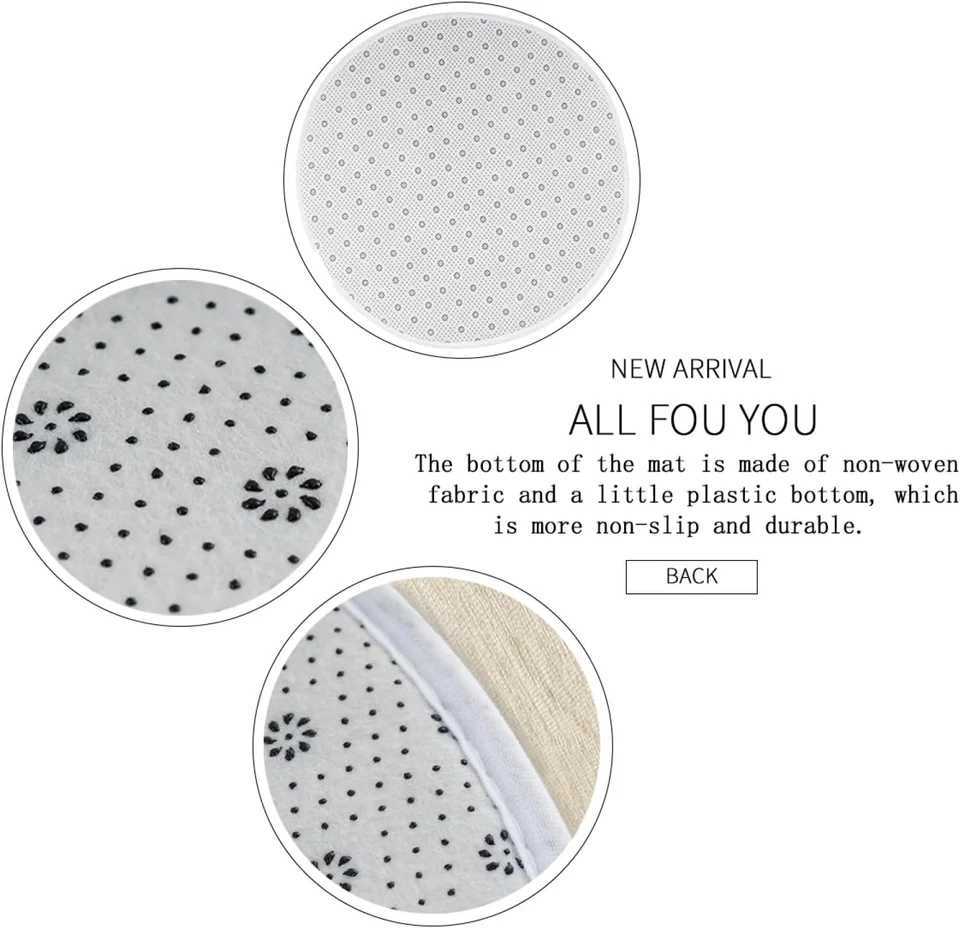 Black White Carpet Little Lovely Cat 3D Print Living Room Bedroom Decor Nonslip Rug Floor Mat Surface Cozy Carpet Birthday Gift C250912