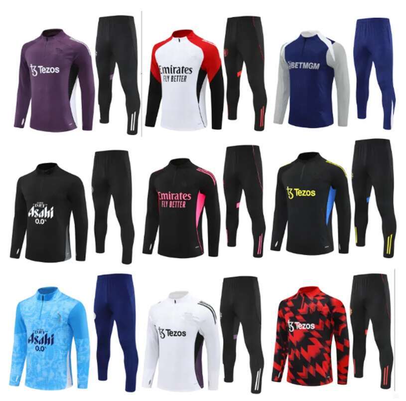 2025 Arsen soccer Men and kids kit 24 25 26 Madrids football tracksuit training suit jogging Survetement Foot chandal futbol 888