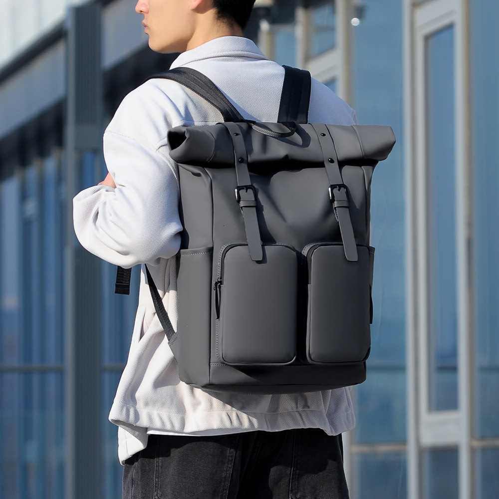 Men S Backpack Japanese Style Versatile College Student Designer Free Shipping Bag Bag Fashion Luxury Bag Trend Sports Bag Casual Travel Laptop Bag