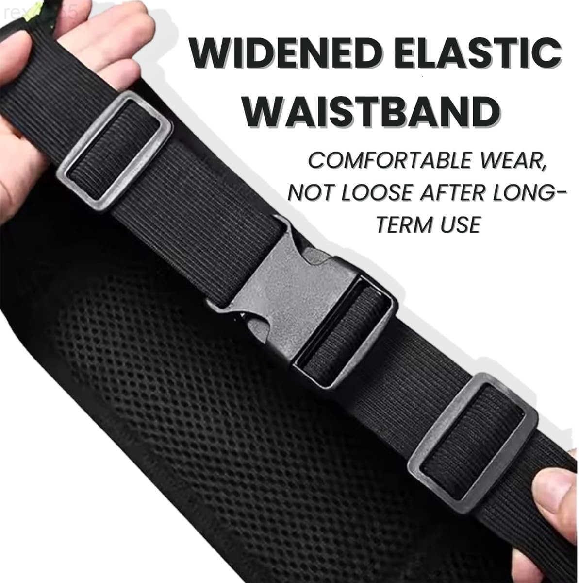 Slim Running Belt for Women Men Adjustable Waist Pack for Phone Keys Cards and Cash Ideal Fanny Pack During the Running Workouts Hiking and TravelW250