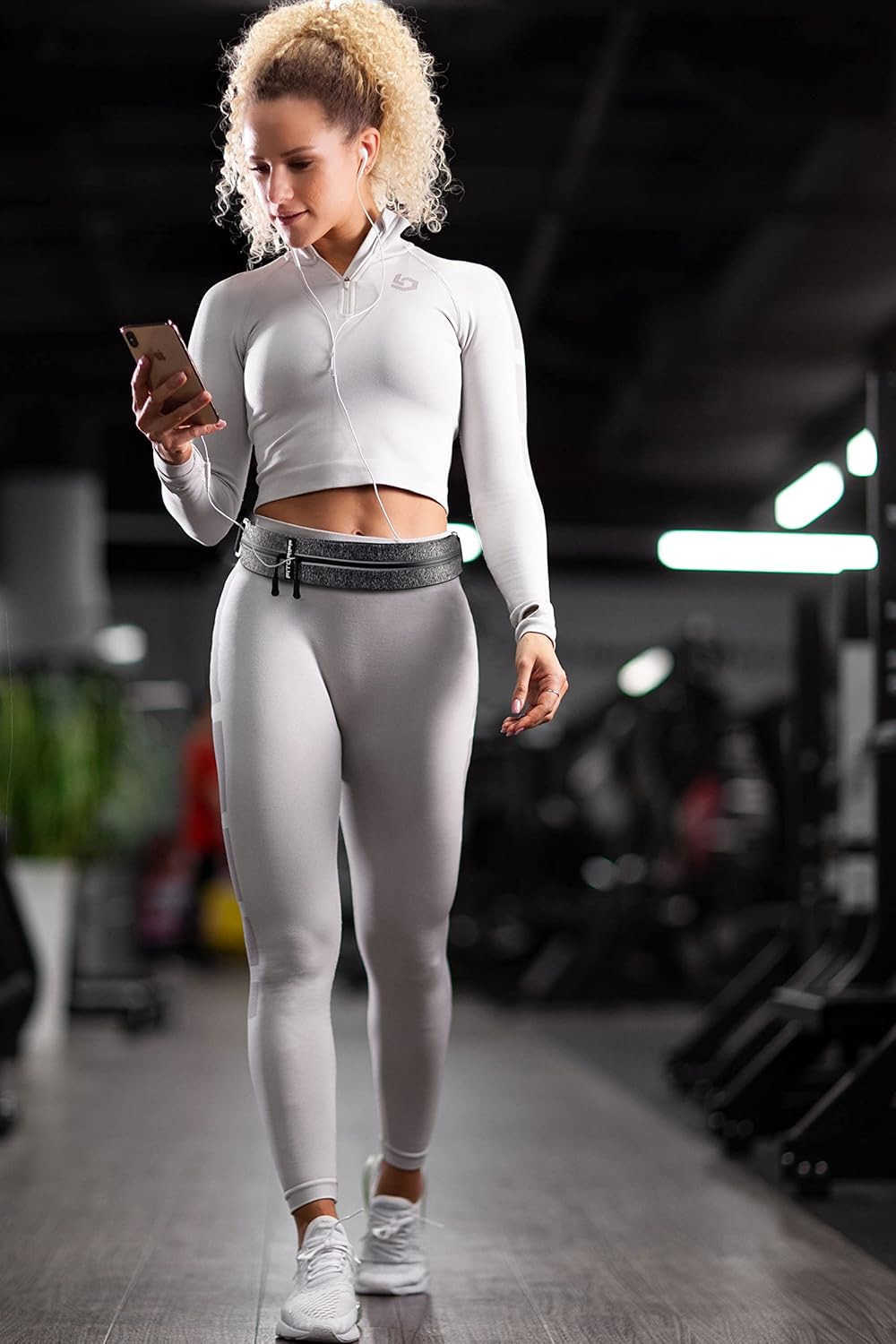 Running Belt for Men Women Secure Jogging Pouch for Phone Keys Essentials For All Cell PhonesW250912