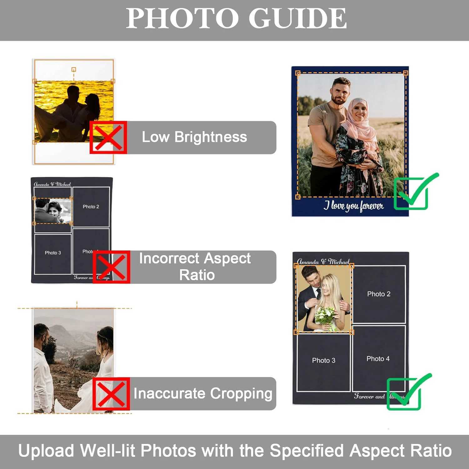 Personalized custom name light brown checkered velvet blanket soft and warm suitable for sofa bed office travelXJ250912